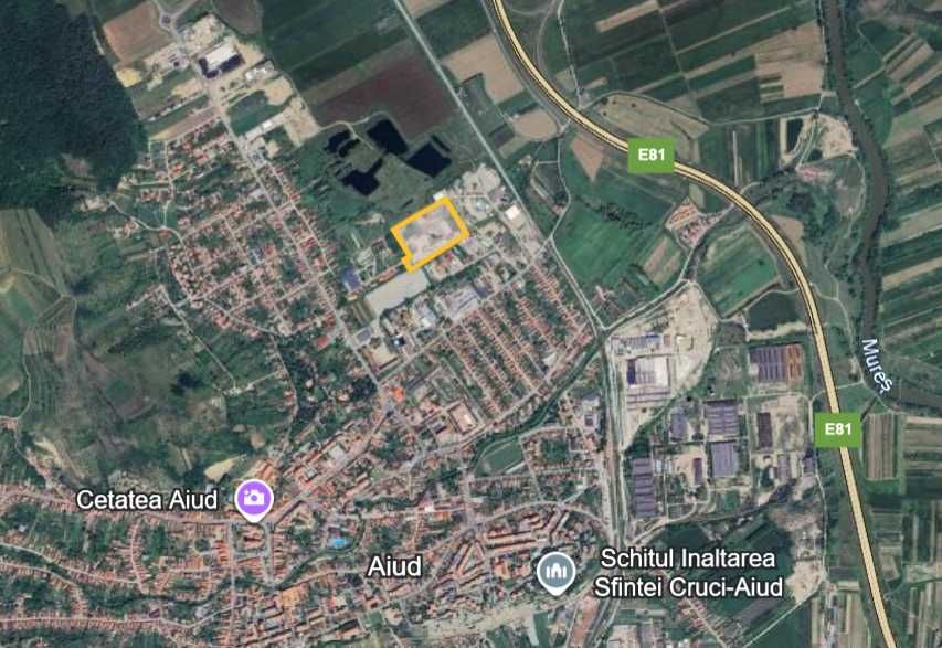 Teren Intravilan 3.6 ha Aiud langa A10