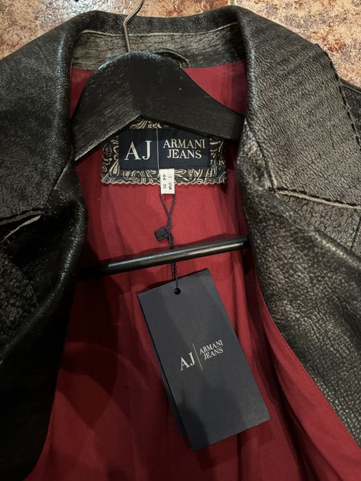 Зимно яке с естествена кожа