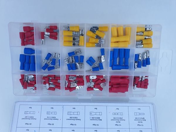 Set papuci electrici 120 piese conectori