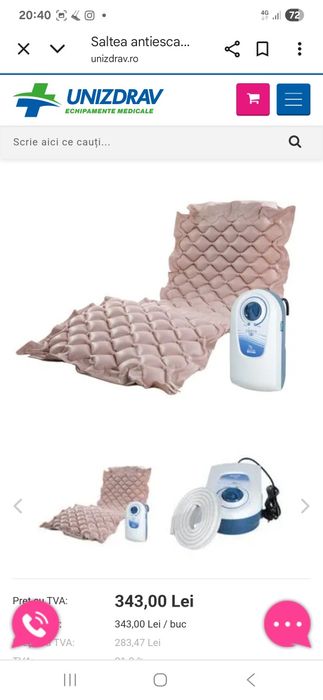 Vand electric spital/bolnavi