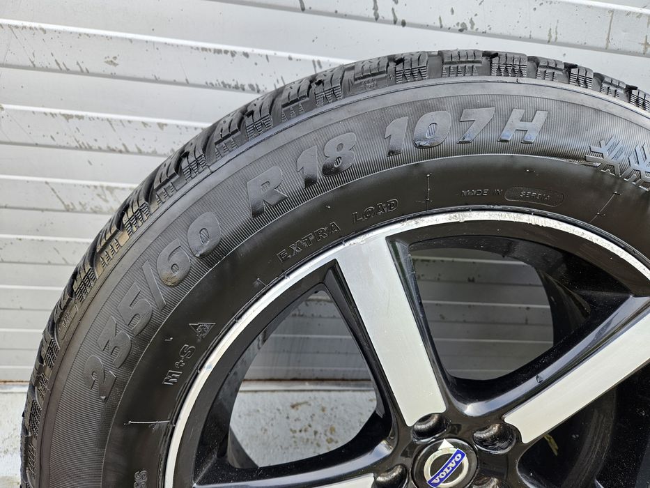 Jante originale Volvo R18 - Midir 5x108 + anvelope iarna Riken 235/60