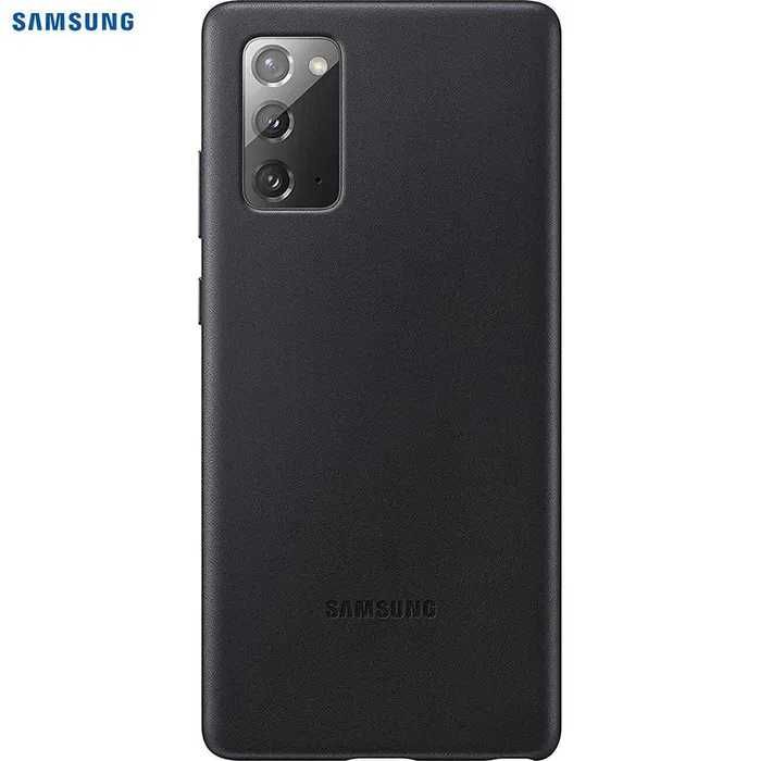 Husa protectie Carcasa Piele SAMSUNG Galaxy Note 20 EF-VN980LBEGEU nou