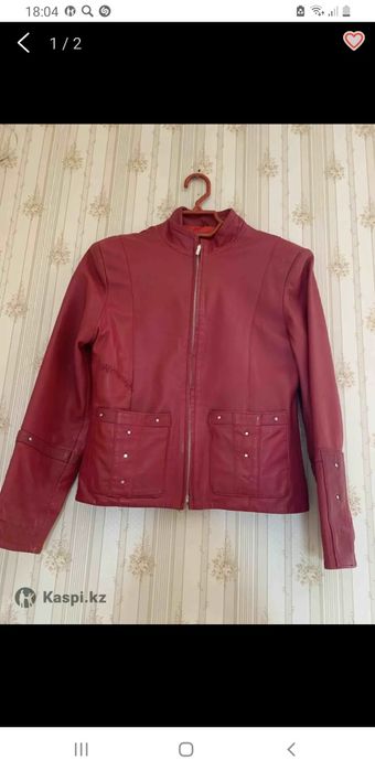 Кожаный пиджак 10 лет Турция