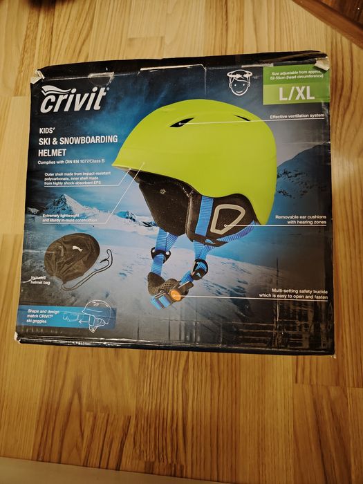 Ски каска + очила Alpine