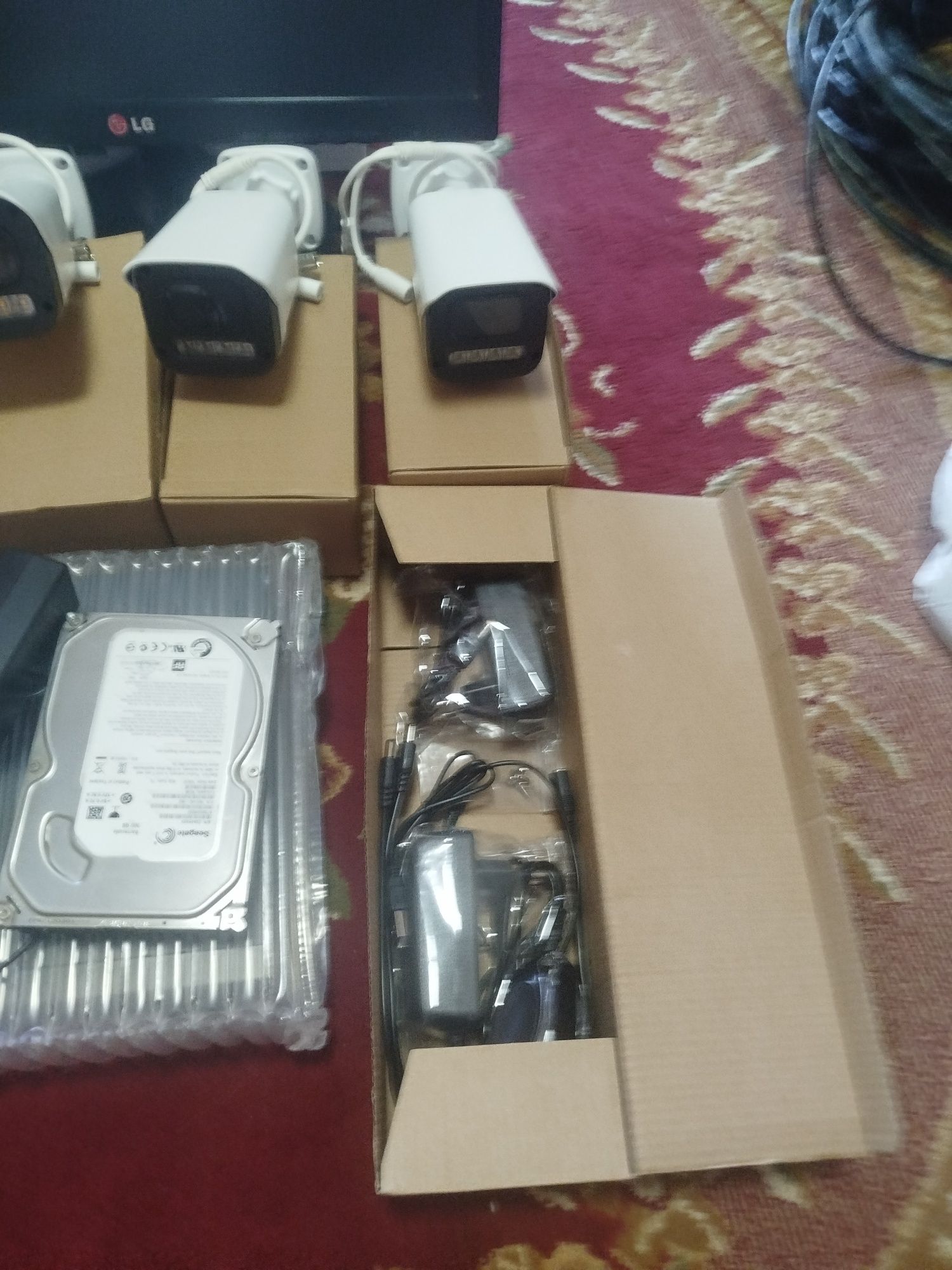 КамераAHD 5MP видеонаблюдение комплект