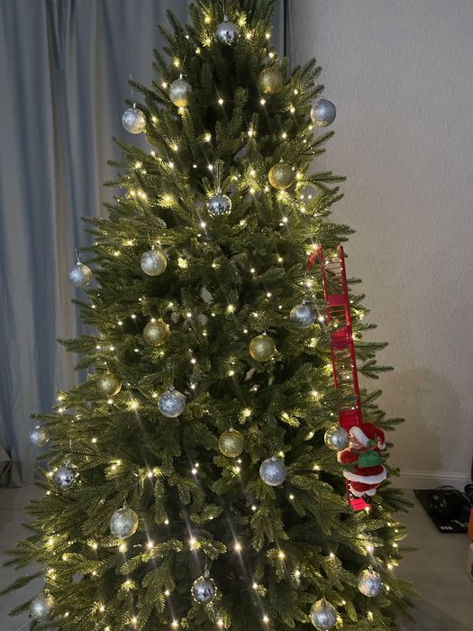 Новогодняя искуственная литая елка