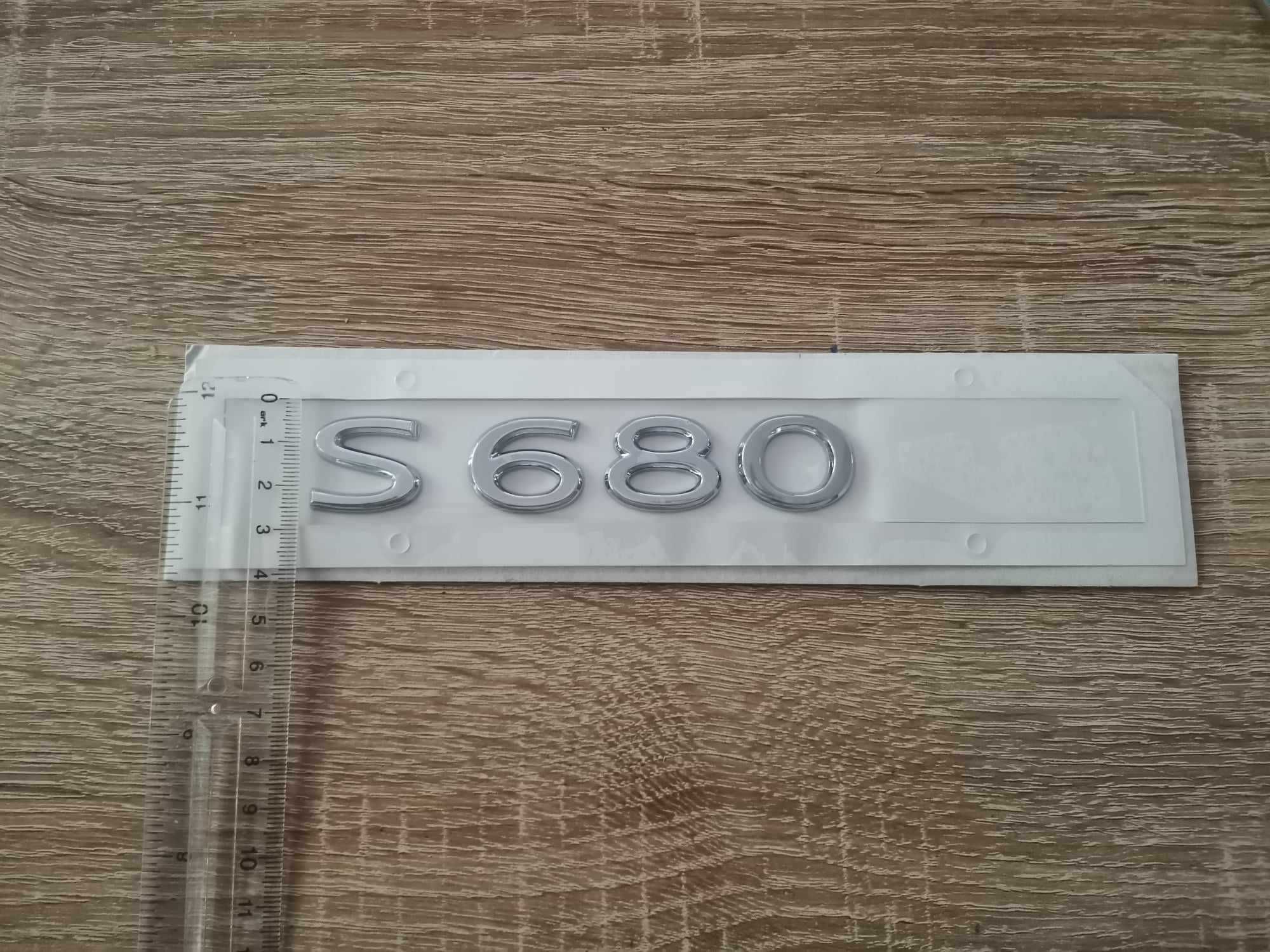 Надпис нов стил Mercedes Benz S 680 W223