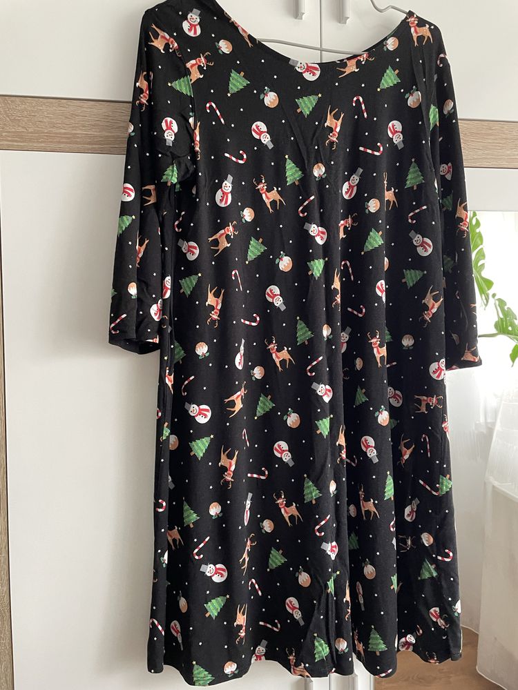 Rochie cu motiv de Craciun
