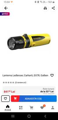 Lanterna profesionala Ledlenser antiexplozie zona 1