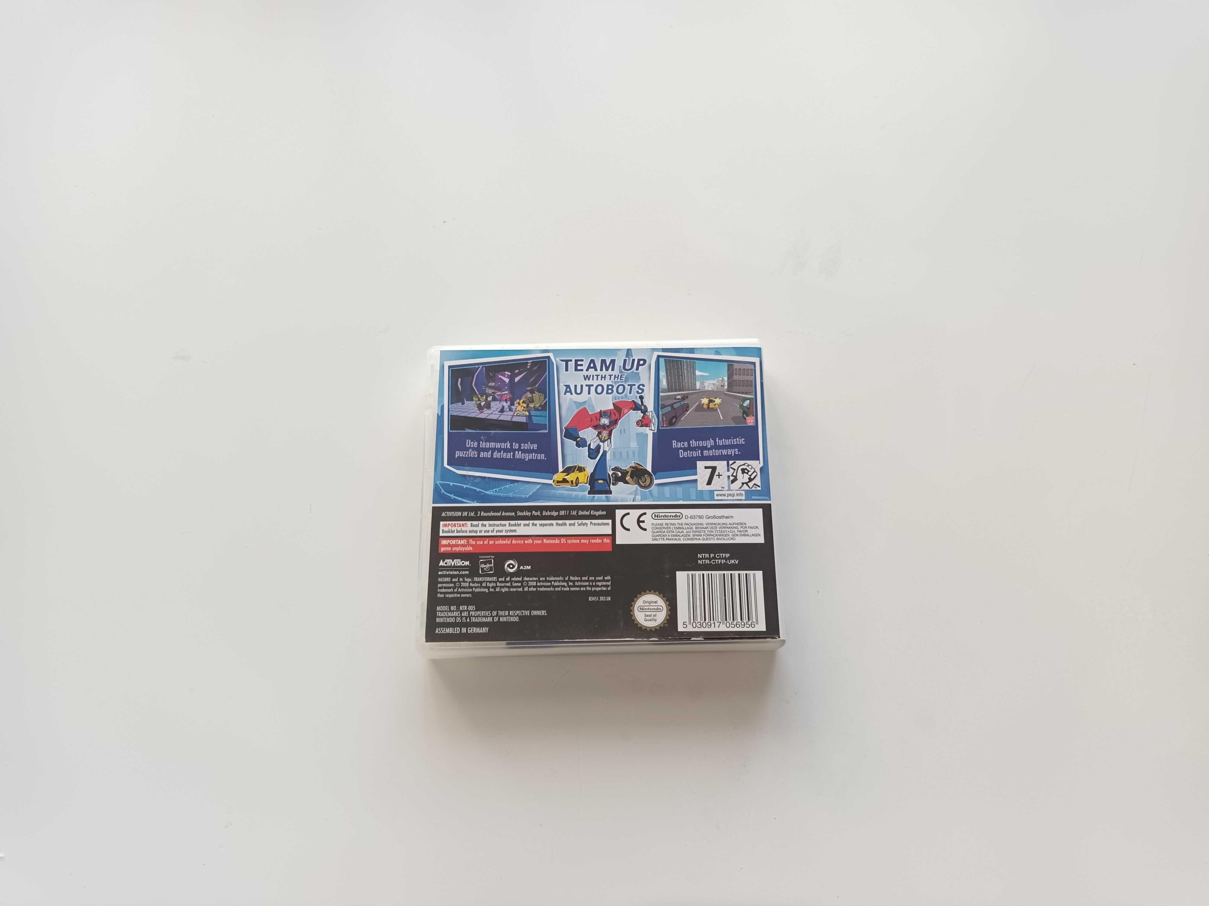 Transformers Animated The Game Nintendo DS