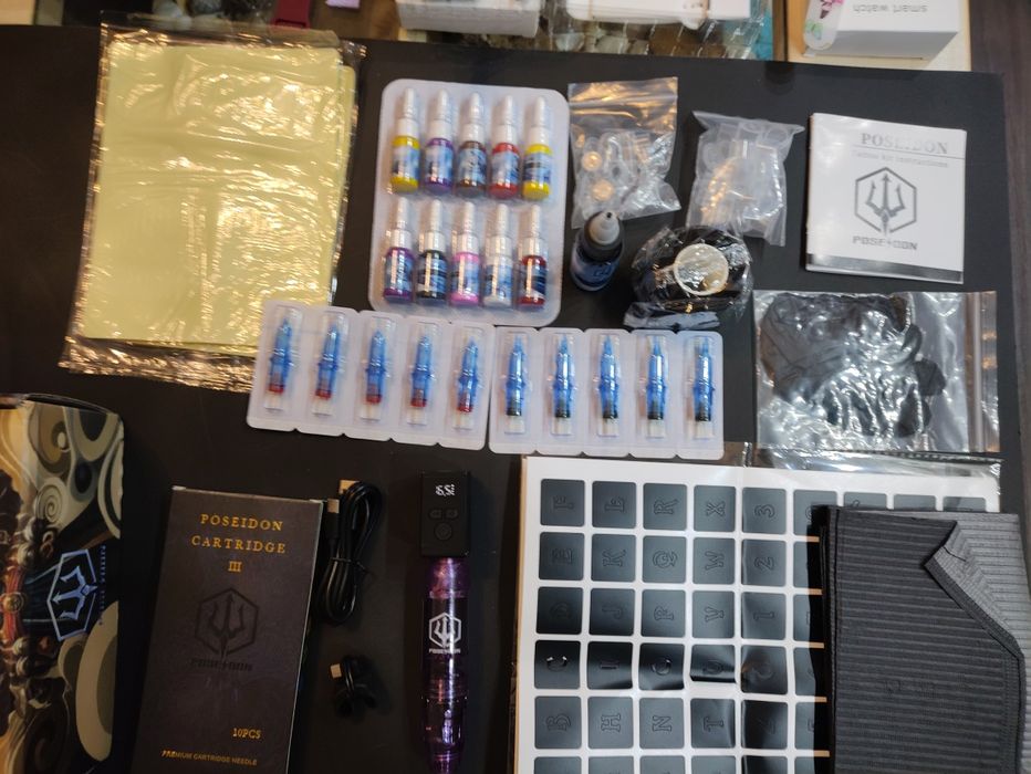Aparat tatuaje Set complet