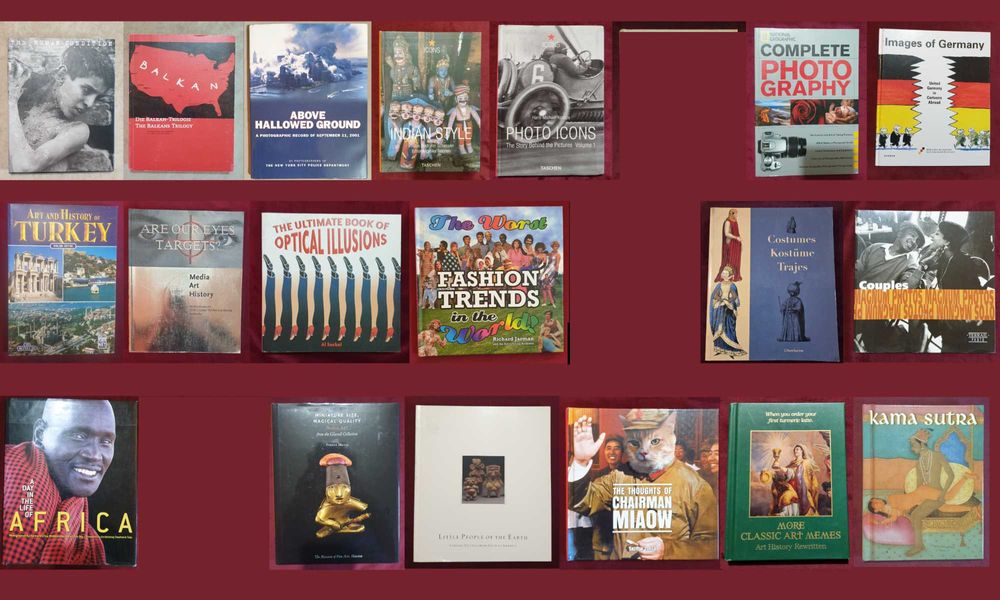 Фотография, изложби, изкуство, мода - 19 книги