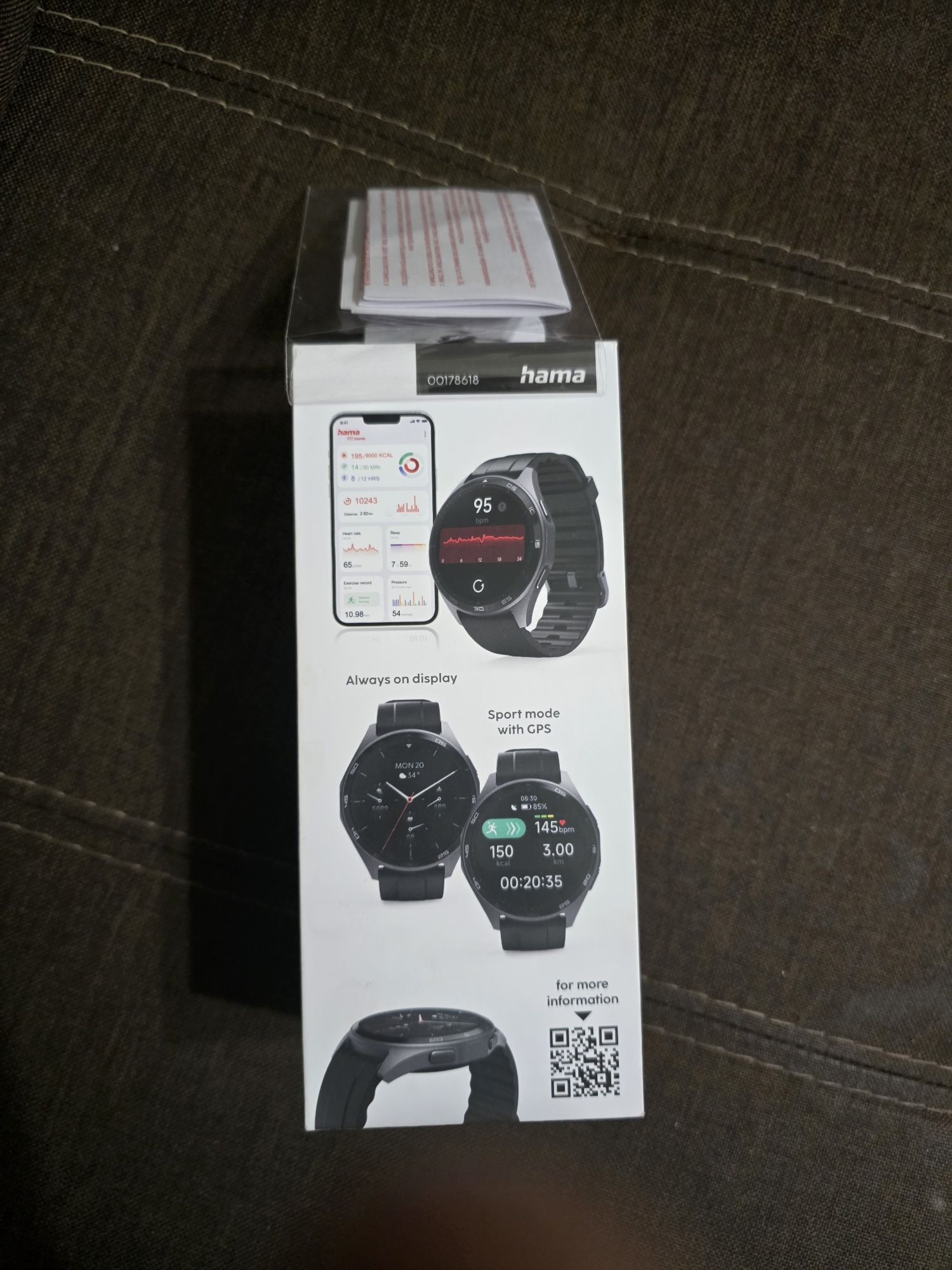 Hama smart watch 7010 чисто нов