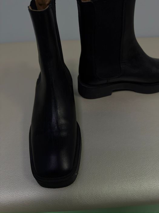 Сапожки Zara черные