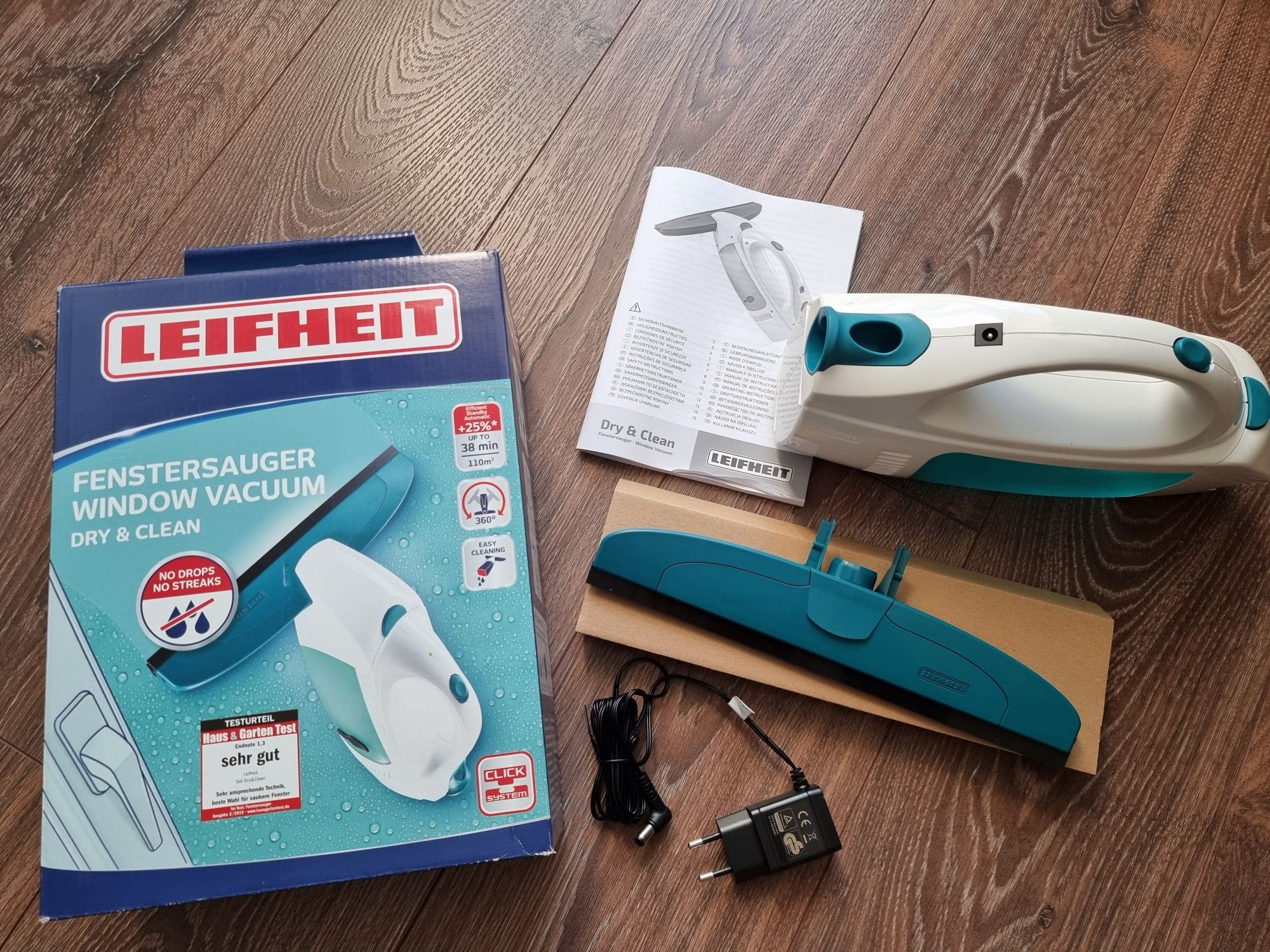 LEIFHEIT aspiratoar geam dry & clean