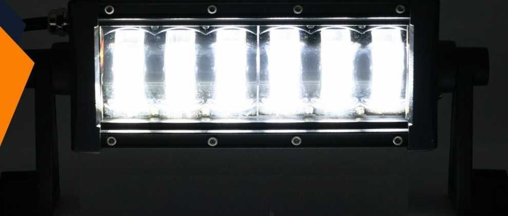 9D 27 СМ 120W Off-Road LED BAR с лупи Hi/Lo Къси и Дълги Светлини