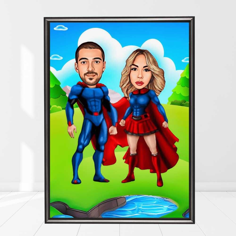 Cadouri Personalizate Cadou Barbati Cadou Femei Portrete Personalizate