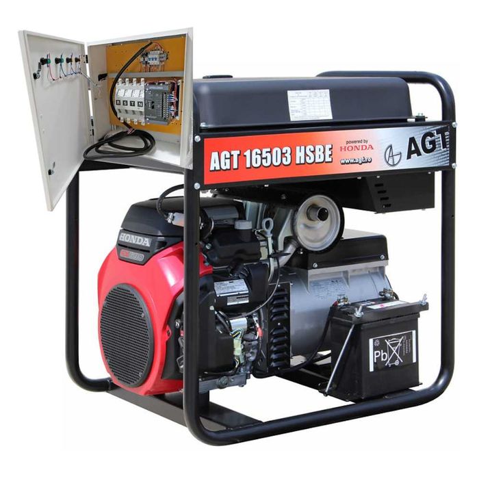 Generator curent 400V AGT 16503 HSBE m. HONDA, 15,5kVA, r. 45l ATS/AVR