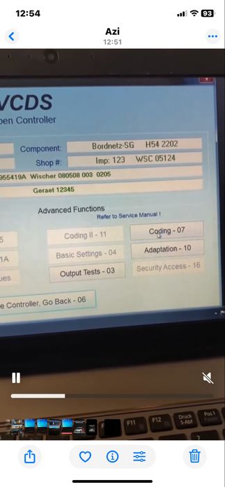 Bază  de date codari  VCDS