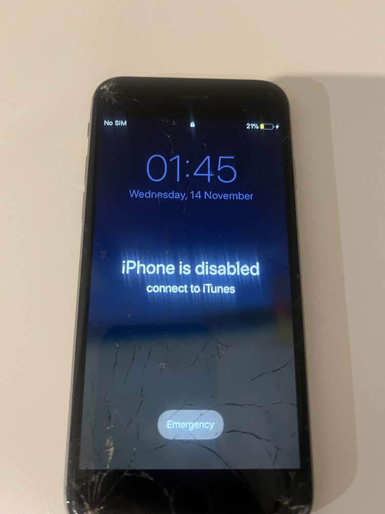 Iphone 6S black/silver