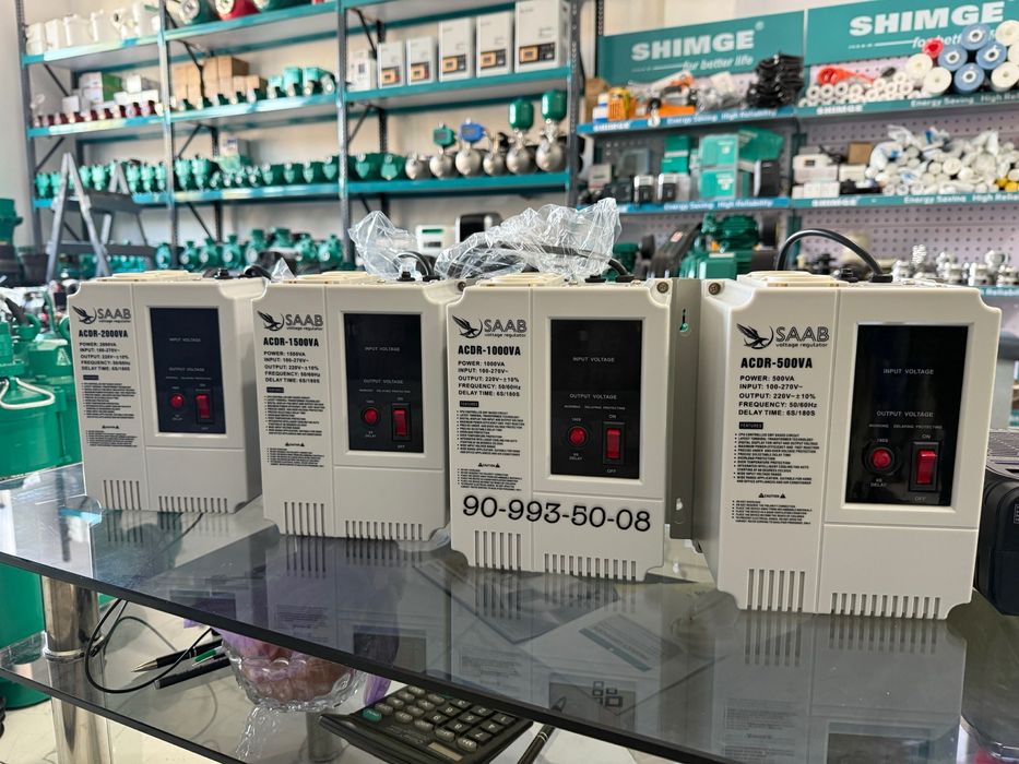 Стабилизатор напряжения SAAB ACDR2000 Вт 220В 2 кВт ГАРАНТИЙНЫЙ реле