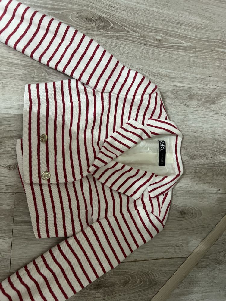 Пиджак Zara розовый