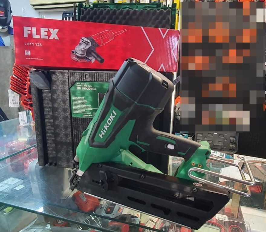 Vand Capsator cuie HIKOKI fara acc + BONUS Polizor FLEX 800w sigilat