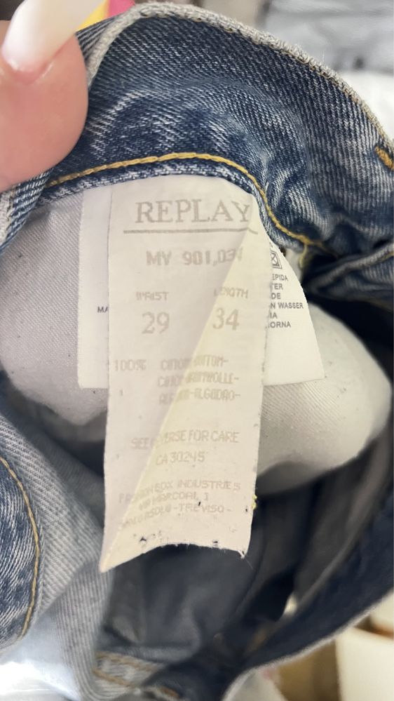 Blugi Tommy ,Replay si R8 barbati masuri diferite