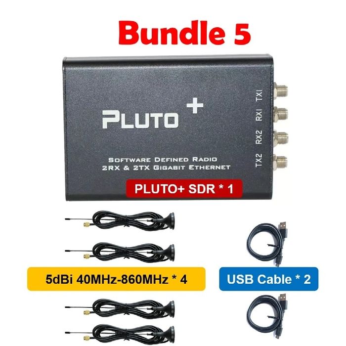 PLUTO+ SDR AD9363 2T2R Radio SDR Transceiver Radio 70MHz-6GHz