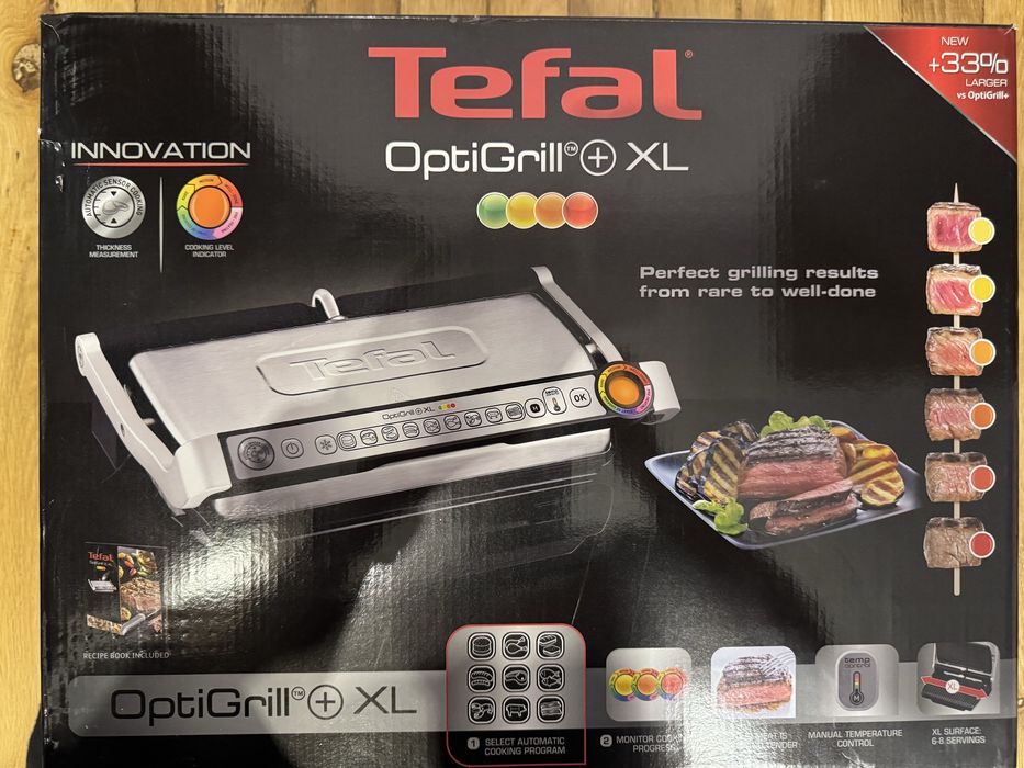 Tefal optifrill Xl ползван 2 пъти