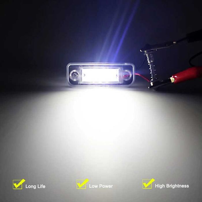 LED плафони заден регистрационен номер Mercedes W211 W203 C219 R171
