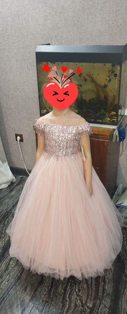 Платье бальное для маленькой принцессы!