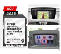 Card Original navigatie Renault Tomtom LIVE Europa 11.05 2023