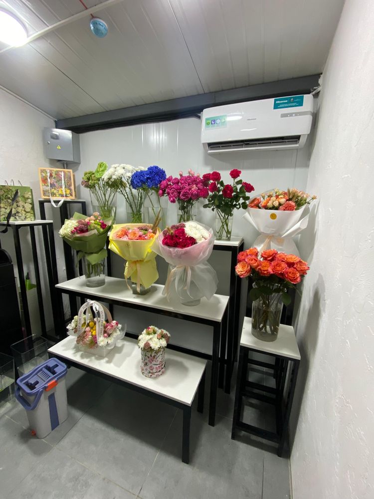 Подставка(стеллаж) для цветов в магазин