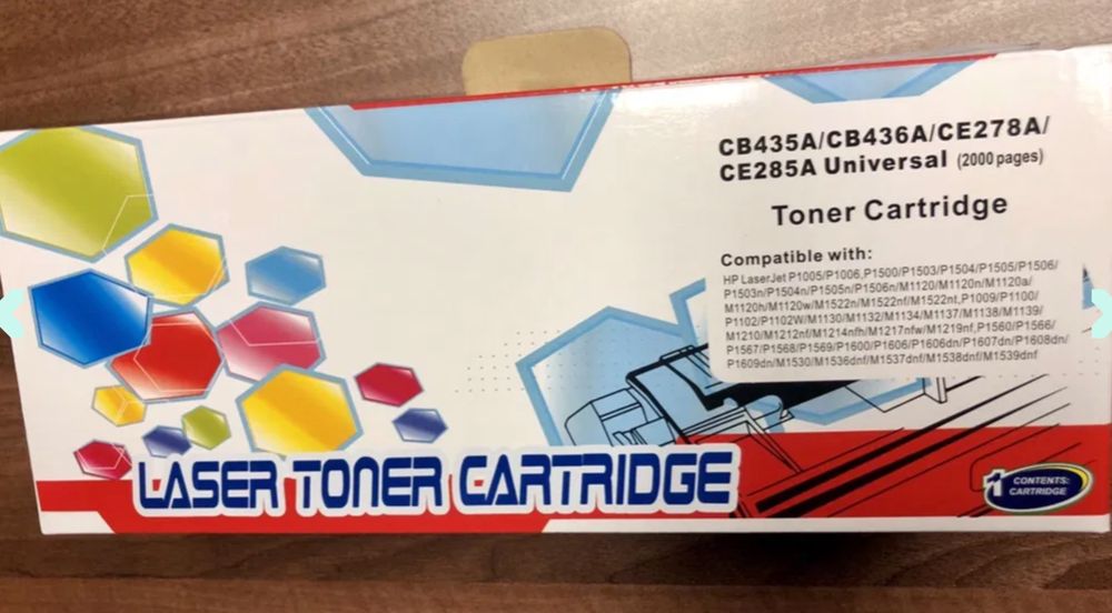 Toner pentru imprimanta laser wifi NOU!