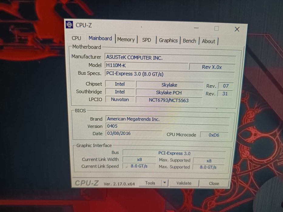 Kit esport gaming, gen 6, Core i3 6098p + placa Asus H110