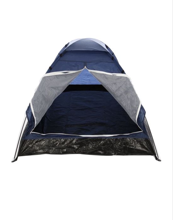 Cort camping 2 persoane, poliester, 200 x 140 x 100 cm NOU