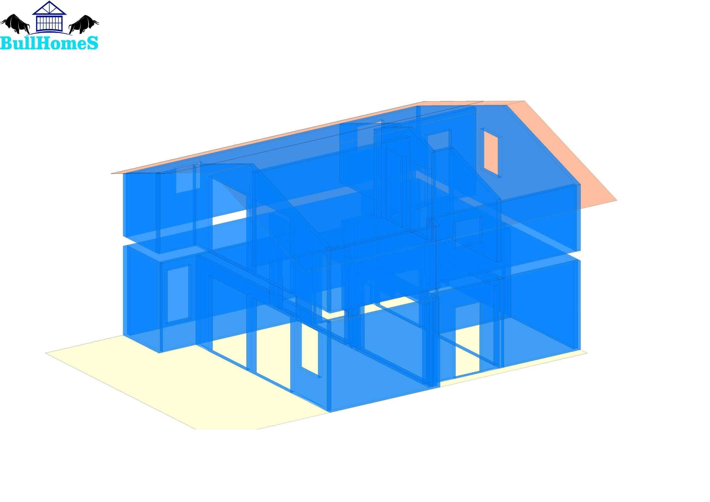 Бунгала,Къщи,Преместваеми,Модулни,Жилищни - 162м²