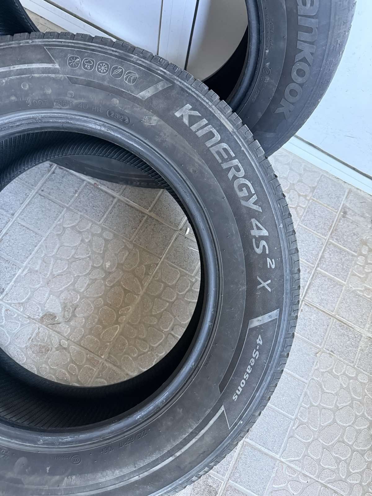 Продавам всесезонни гуми hankook 225/65/17