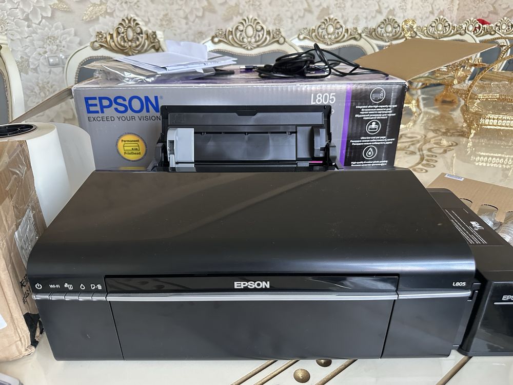 Новый DTF принтер Epson L805 (можно использовать как и обычный принтер