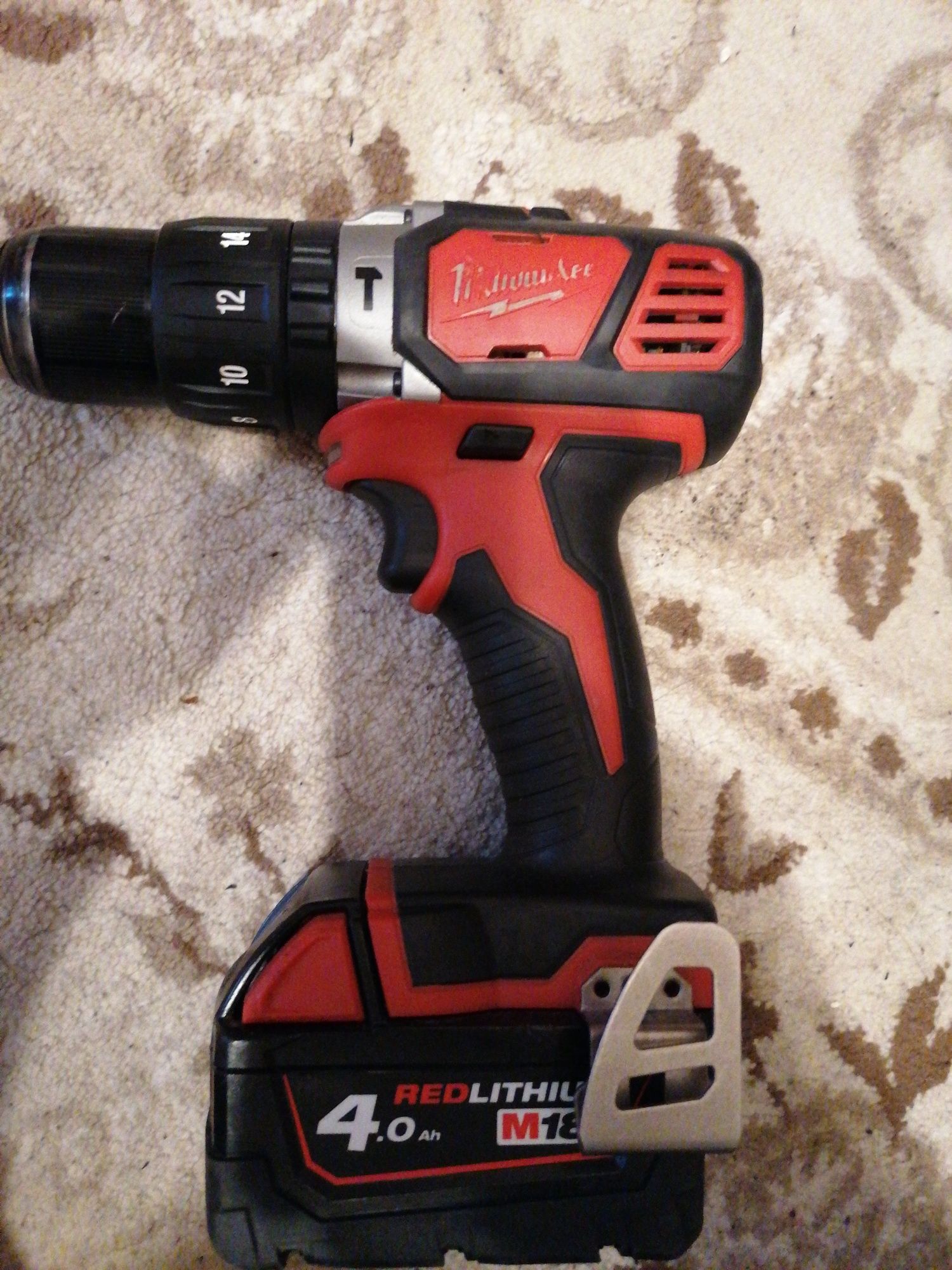Filetanta Milwaukee M18, impact, cu acumulator 4.0Ah
