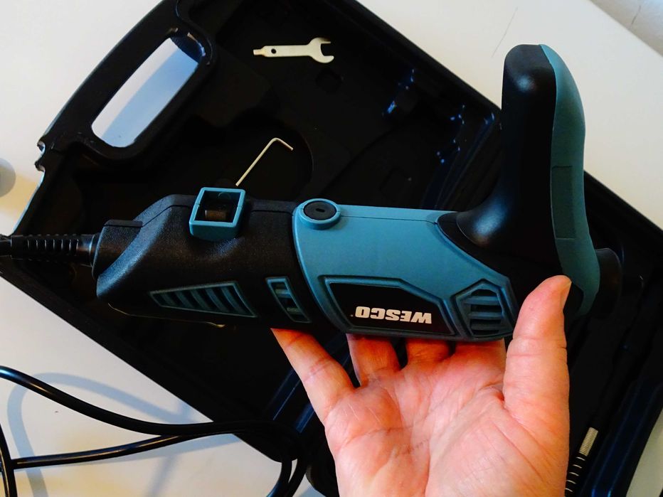 Шлифовалка Wesco с гъвкав вал,удължител.