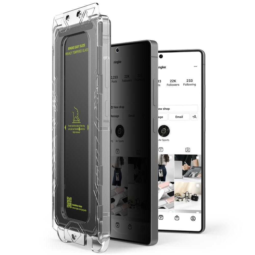 PRIVACY  протектор с апарат за монтаж RIngke 2-pack Galaxy S25/Ultra
