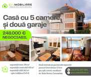 Casa cu 5 camere si 2 garaje in Caransebes