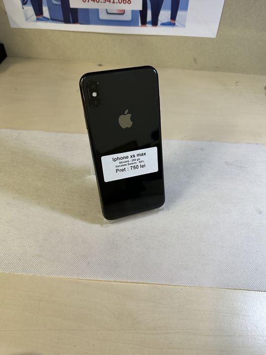 Iphone xs max / 256 gb / garantie / folie sticla cadou