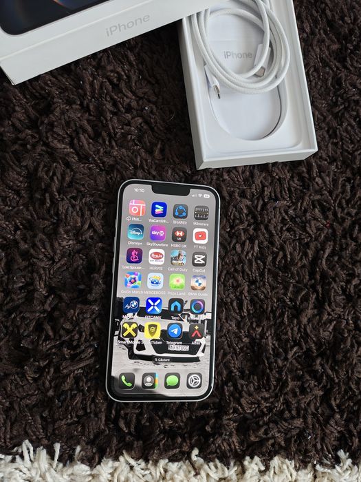 Vand iPhone 16e 512GB white/alb NEVERLOCKED [poze reale