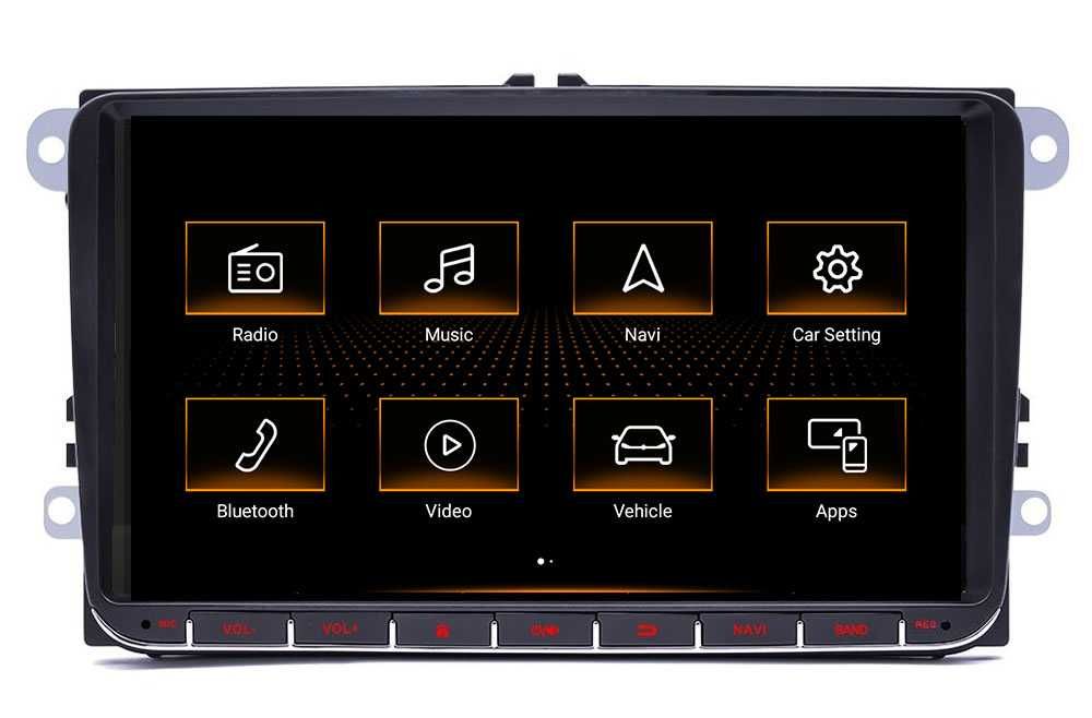 Navigatie Skoda Superb2, 9" Octacore 4+32GB,DSP,SiM, Carplay