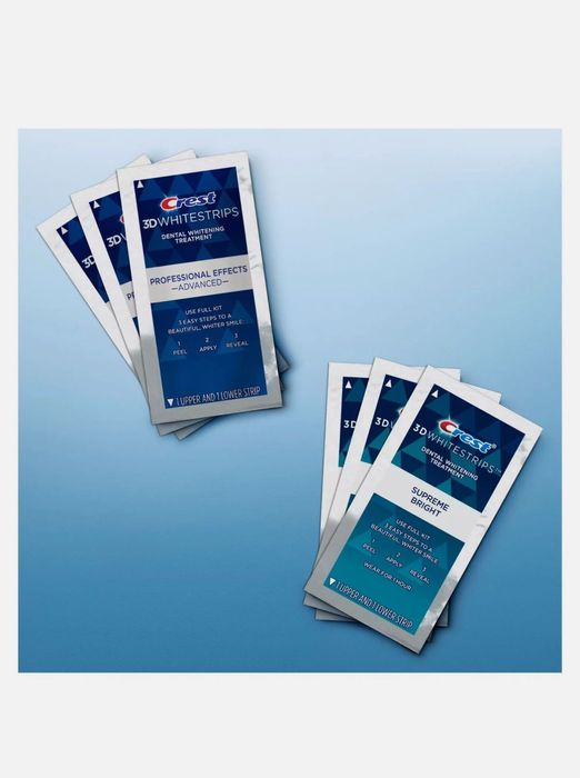 Benzi Plasturi albire dentara CREST Whitestrips Supreme Professional