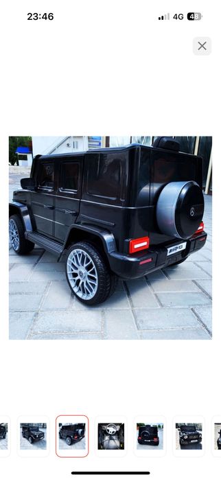 Срочно продам детский машину  V8 черный