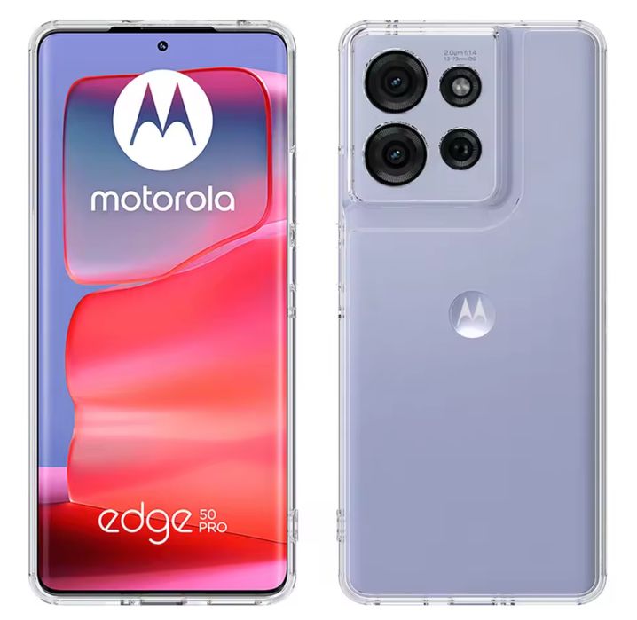 Motorola Edge 60 / Edge 60 Pro - Husa Silicon Transparenta